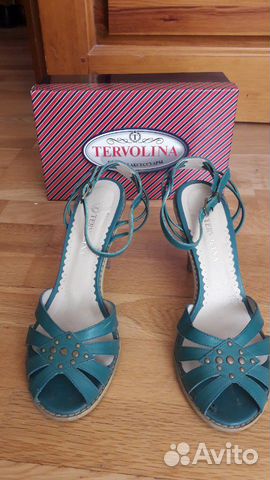 Босоножки летние кожаные Tervolina 40