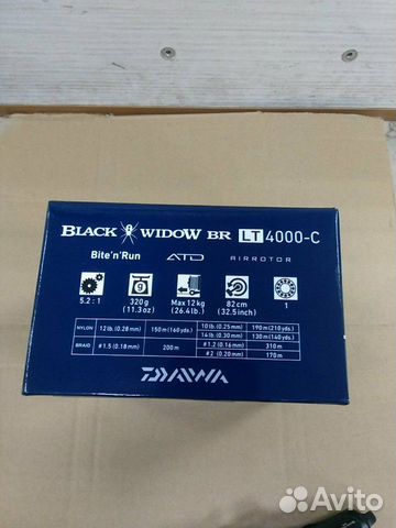 Daiwa black widow Lt4000c и Lt5000c Daiwa black widow Lt4000c и Lt5000c