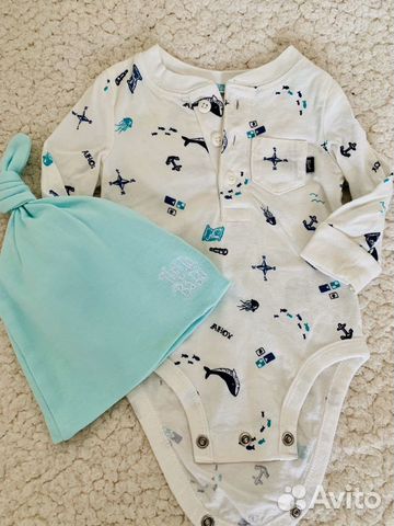 Вещи для мальчика 1-3 месяца H&M, oshKosh, motherc