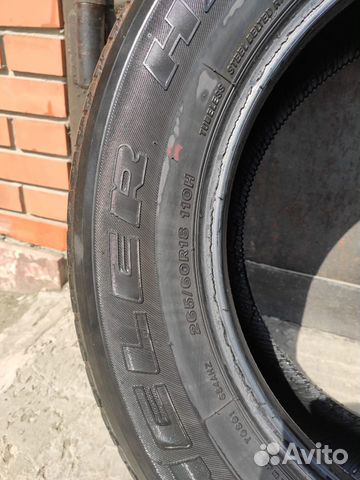Шины 265/60 R18 Bridgestone Dueler H/T