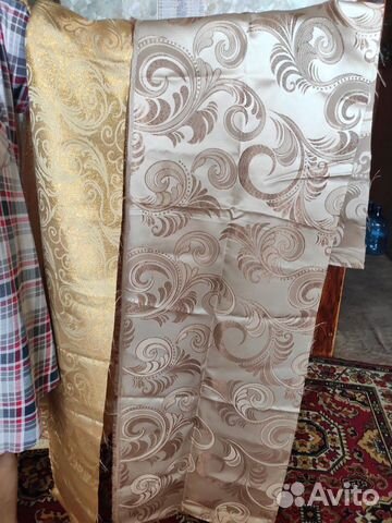 Пакет с обрезками штор и тюли