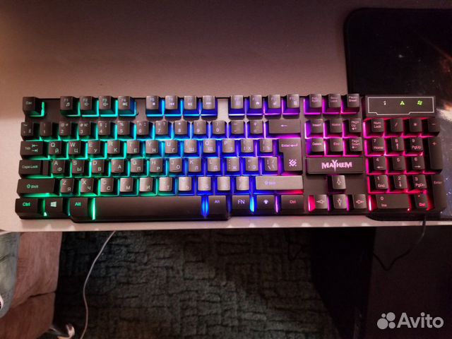 Игровая клавиатура новая с подсветкой Игровая клавиатура новая с подсветкой