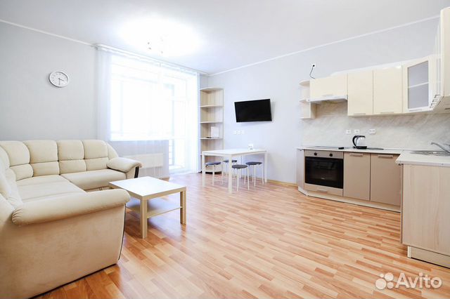 

1-к. квартира, 60 м², 2 кровати