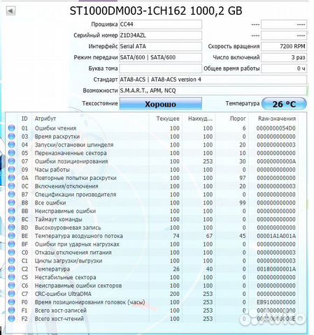 Жесткий Диск ST1000DM003 Жесткий Диск ST1000DM003