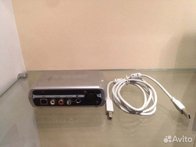 Аудио карта M-audio fasttrack usb