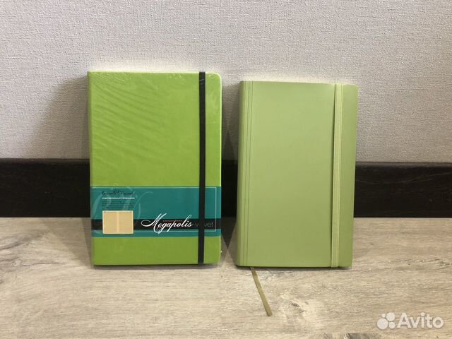 Ежедневники А5, салатовые, недатированные Ежедневники А5, салатовые, недатированные