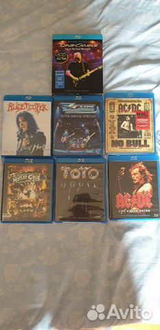 Blu-ray диски фирменные с концертами Blu-ray диски фирменные с концертами