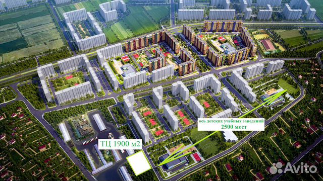 Торговое помещение, 670 м²