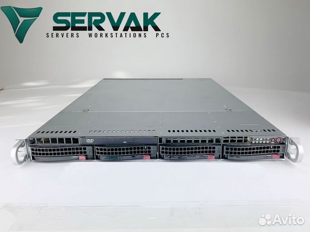 Сервер Supermicro 6017R 4x3.5 2x E5-2690 256GB
