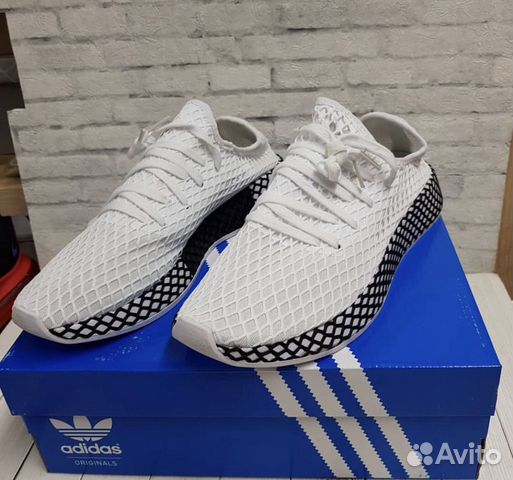 Adidas deerupt белые