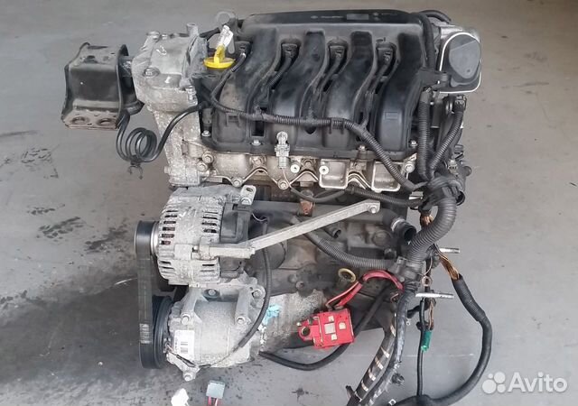 Двигатель K4M 812 Renault Megane 2 1.6 16V