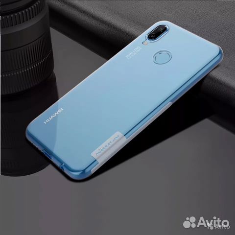 Чехол на Huawei P20 lite прозрачный Nillkin