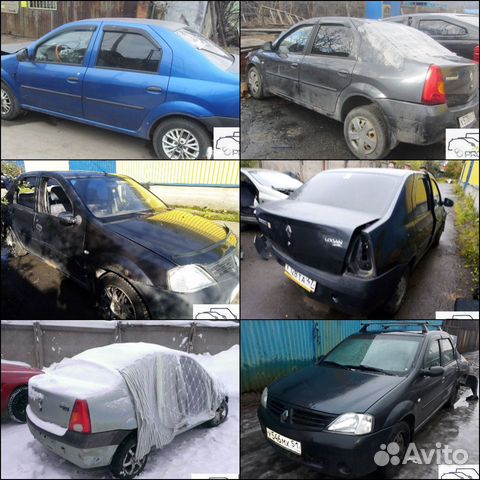 1 Запчасти на Renault Logan SR фаза 1 2004-2009
