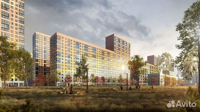 1-к квартира, 34.7 м², 15/25 эт.