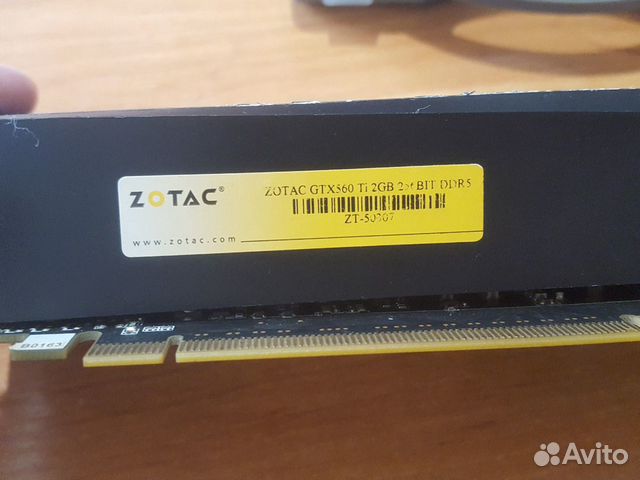 Geforce gtx 560ti - 2 гига 256бит под восстановлен