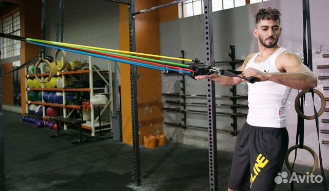 Набор 5 резин для фитнеса