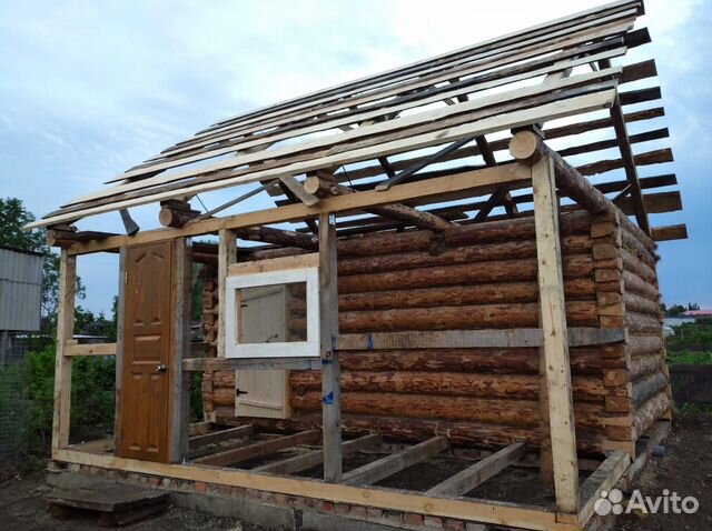 Сруб 3х5 вынос 2м
