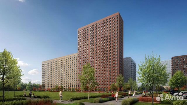 1-к квартира, 35.7 м², 7/15 эт. 1-к квартира, 35.7 м², 7/15 эт.