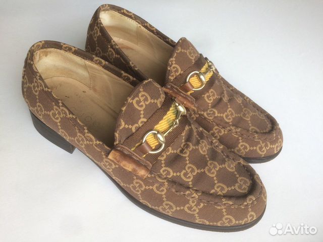 Туфли-лоферы Gucci винтаж Туфли-лоферы Gucci винтаж