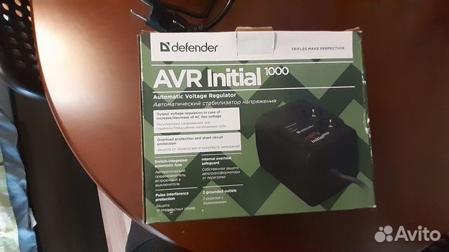 Стабилизатор напряжения однофазный Defender AVR Ty Стабилизатор напряжения однофазный Defender AVR Ty