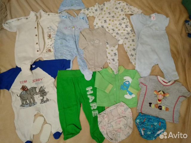 Одежда на 0-12 мес