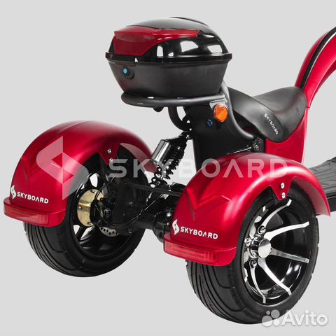 Электроскутер CityCoCo SkyBoard Trike Chooper-2000 Электроскутер CityCoCo SkyBoard Trike Chooper-2000