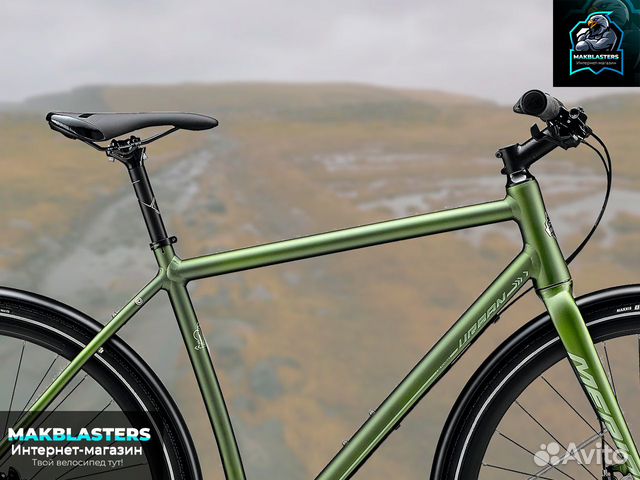 Велосипед Merida Crossway Urban 300 Matt Fog Green Велосипед Merida Crossway Urban 300 Matt Fog Green