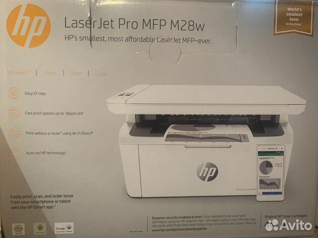 Мфу HP Laser Jet Pro M28w