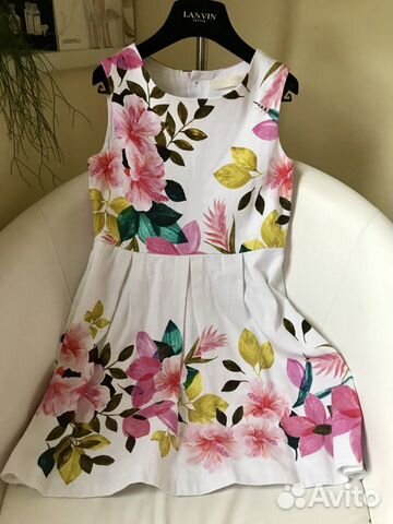 Летнее платье-сарафан Zara с вырезом на спине