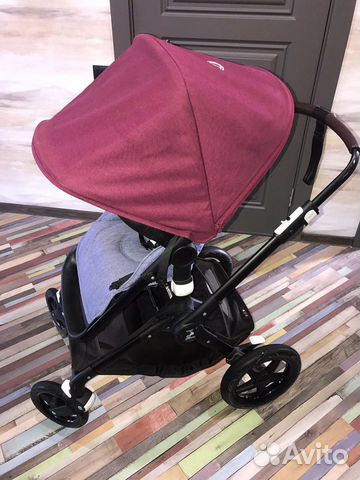 Коляска Bugaboo Fox base шасси Black 239280ZW01 Коляска Bugaboo Fox base шасси Black 239280ZW01
