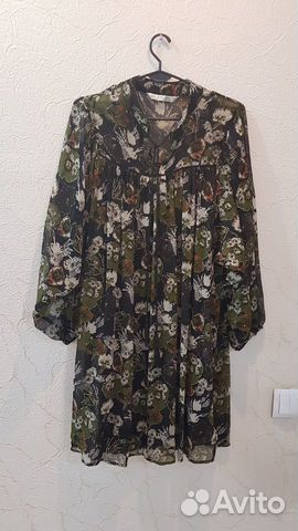 Платье рубашка Reserved и платье Zara