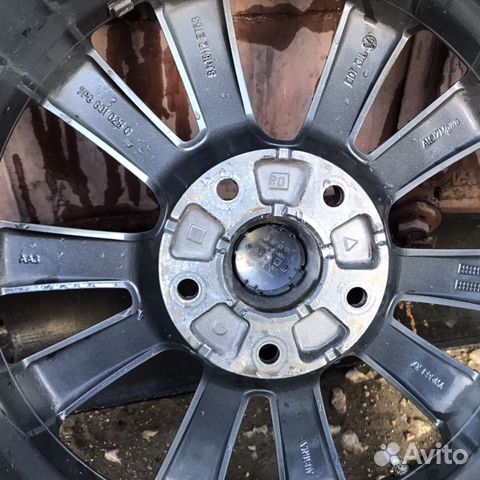 Колёса на Touareg r18 зима оригинал