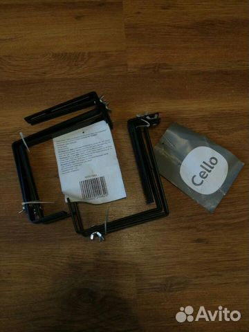 Балконные раздвижные держатели 4 шт cello