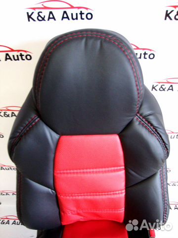Чехлы на сиденья Авто из экокожи (Recaro)