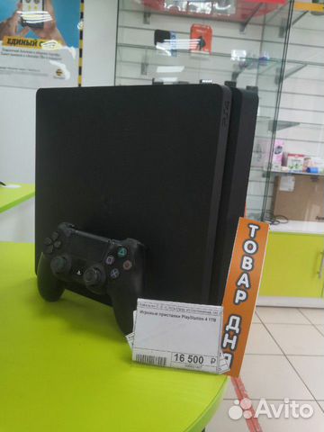 Sony PS4 slim 1tb (Б18) Sony PS4 slim 1tb (Б18)