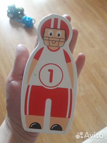 Игрушка деревянная боулинг