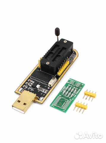 Программатор для прошивки bios USB серии CH341A 24 Программатор для прошивки bios USB серии CH341A 24