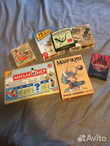 Настольные игры, коллекция Настольные игры, коллекция
