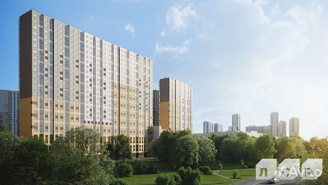 1-к квартира, 30.7 м², 18/25 эт.