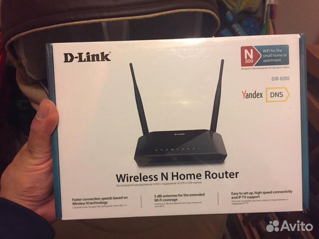  Wi-Fi роутер D-link DIR-620S 