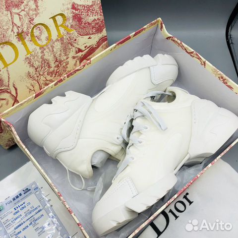 Кроссовки Dior D-Connect белые Кроссовки Dior D-Connect белые