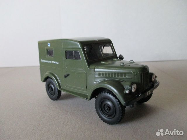 Газ-69. Масштабная модель 1:43. DeAgostini №36