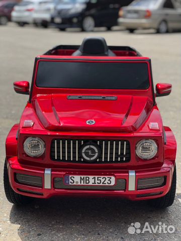 Детский электромобиль Mercedes G63 полный привод