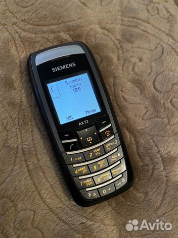 Siemens AX72 (ах72) мобильный телефон