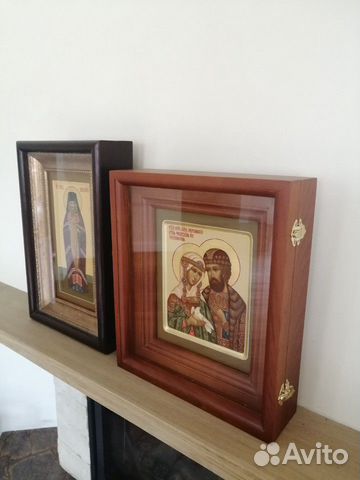 Рукописная икона 