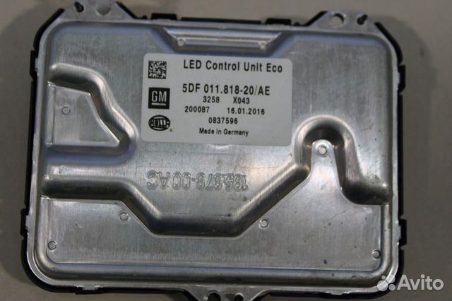 Блок управления светодиодной фары Cadillac XT5