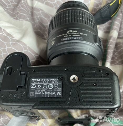 Фотоаппарат зеркальный Nikon D 3100 Фотоаппарат зеркальный Nikon D 3100