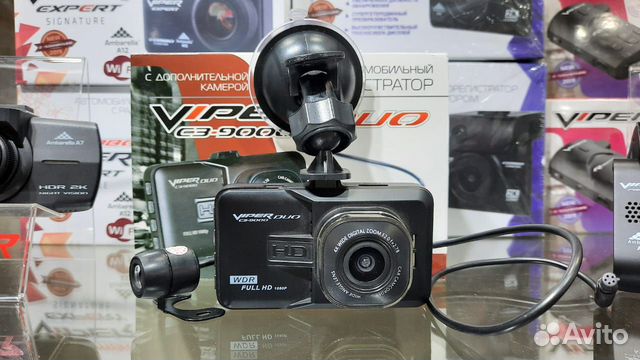 Видеорегистратор с двумя камерами viper 9000 Duo Видеорегистратор с двумя камерами viper 9000 Duo