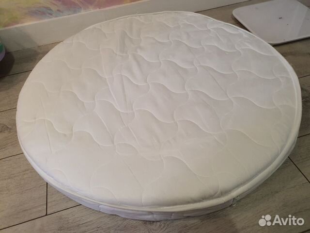 Матрац круглый в детскую кроватку