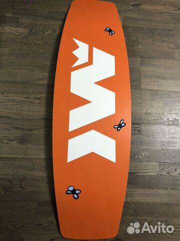 Доска вейкборд kwws frog red 125